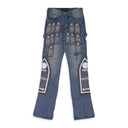 VIOLET PATCHED ARCH PANTS