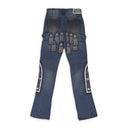 VIOLET PATCHED ARCH PANTS