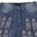 VIOLET PATCHED ARCH PANTS