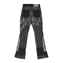 BLACK PATCHED ARCH PANTS