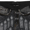BLACK PATCHED ARCH PANTS