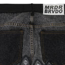 BLACK PATCHED ARCH PANTS