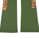 GREEN FLAME GLASS SWEATPANTS