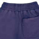 INDIGO FLAME GLASS SWEATSHORTS