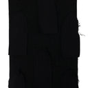 BLACK FLYAWAY STRAIGHT-FIT JEANS