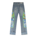 BLUE COWBOY STRAIGHT-FIT JEANS