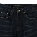 INDIGO COWBOY STRAIGHT-FIT JEANS