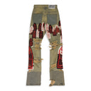 MULTI SANGRE STRAIGHT-FIT JEANS