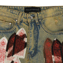 MULTI SANGRE STRAIGHT-FIT JEANS