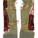 MULTI SANGRE STRAIGHT-FIT JEANS