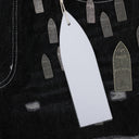 BLACK AMPLIFIED STRAIGHT-FIT JEANS