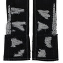 BLACK GNARLY STRAIGHT-FIT JEANS