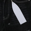 BLACK GNARLY STRAIGHT-FIT JEANS