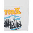 WHITE ARCHED COLLAGE T-SHIRT