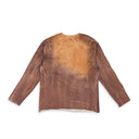 RUST GATHERED ST LUCY JERSEY T-SHIRT