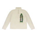 IVORY PUFFED RUGBY BUTTON-DOWN SHIRT