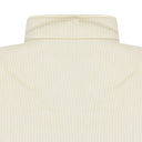 IVORY PUFFED RUGBY BUTTON-DOWN SHIRT