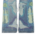 MULTICOLOR STUDDED RELAXED-FIT JEANS