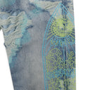 MULTICOLOR STUDDED RELAXED-FIT JEANS