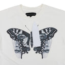 WHITE DUOFLY JERSEY T-SHIRT