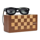BLACK NEW RHODEO FRAME SUNGLASSES