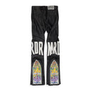 BLACK MRDR LEATHER PANTS