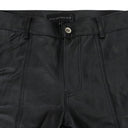 BLACK MRDR LEATHER PANTS