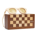 BLACK NEW RHODEO FRAME SUNGLASSES