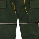 GREEN TRACK PANTS