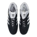 BLACK/WHITE/GOLD GAZELLE SNEAKERS