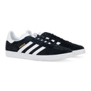 BLACK/WHITE/GOLD GAZELLE SNEAKERS