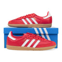 RED/WHITE/GOLD SAMBA OG SNEAKERS