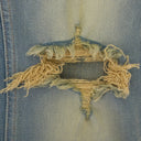 YELLOW DENIM STRAIGHT-FIT JEANS