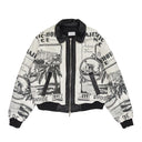 BEIGE VOUYAGE BOMBER