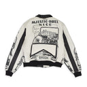 BEIGE VOUYAGE BOMBER