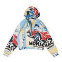 MULTICOLOR MONACO SPORT QUARTER ZIP SWEATER