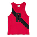 RED 2 STRIPE TANK TOP
