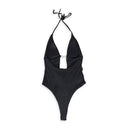 BLACK RIMINI ONE-PIECE SWIMSUIT