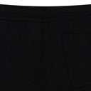 BLACK GP KNIT SCRIPT SHORTS