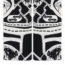 BLACK/WHITE STRADA SILK TRACK PANTS
