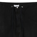 BLACK WASHED PARACHUTE PANTS TRACK PANTS