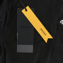 BLACK WASHED PARACHUTE PANTS TRACK PANTS