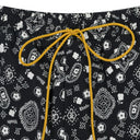 GRAY SSENSE EXCLUSIVE BANDANA SHORTS