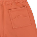 ORANGE SCRIPT LOGO SHORTS