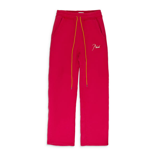 RED HEAVYWEIGHT SWEATPANTS