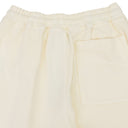 WHITE TERRY SWEATPANTS