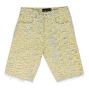 GOLD HUSK DENIM SHORTS