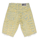 GOLD HUSK DENIM SHORTS
