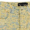 GOLD HUSK DENIM SHORTS