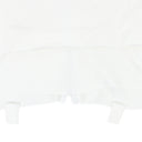 WHITE LAYERED JERSEY BUTTON-DOWN SHIRT